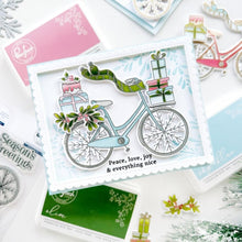 Load image into Gallery viewer, Stencils: Pinkfresh Studio-Holiday Bicycle
