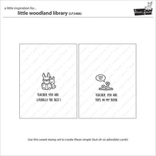 Load image into Gallery viewer, Stamps: Lawn Fawn-Little Woodland Library
