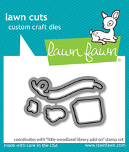 Load image into Gallery viewer, Dies: Lawn Fawn-Little Woodland Library Add-On
