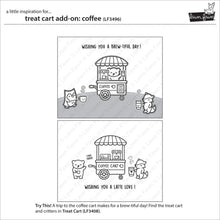 Load image into Gallery viewer, Stamps: Lawn Fawn-Treat Cart Add-On:Coffee
