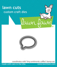 Load image into Gallery viewer, Dies: Lawn Fawn- Tiny Sentiments: Coffee
