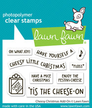 Load image into Gallery viewer, Stamps: Lawn Fawn-Cheesy Christmas Add-On
