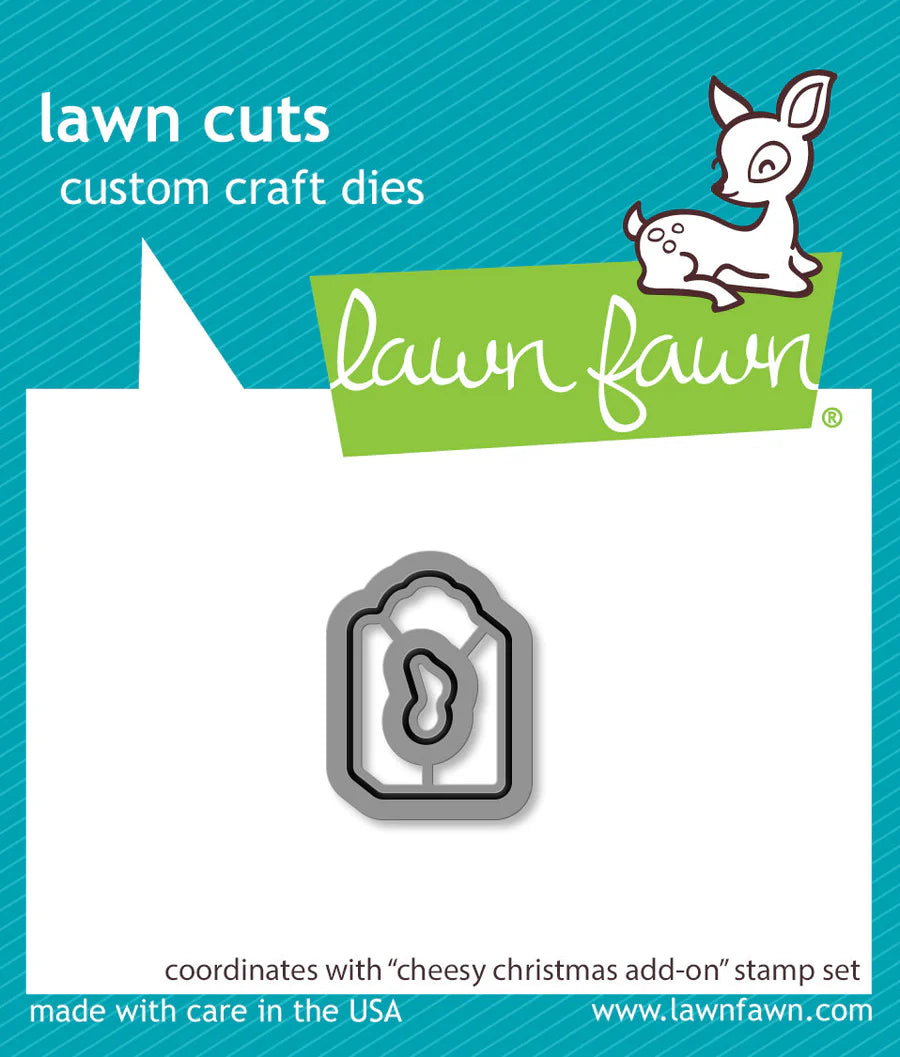 Dies: Lawn Fawn-Cheesy Christmas Add-On