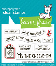 Load image into Gallery viewer, Dies: Lawn Fawn-Cheesy Christmas Add-On
