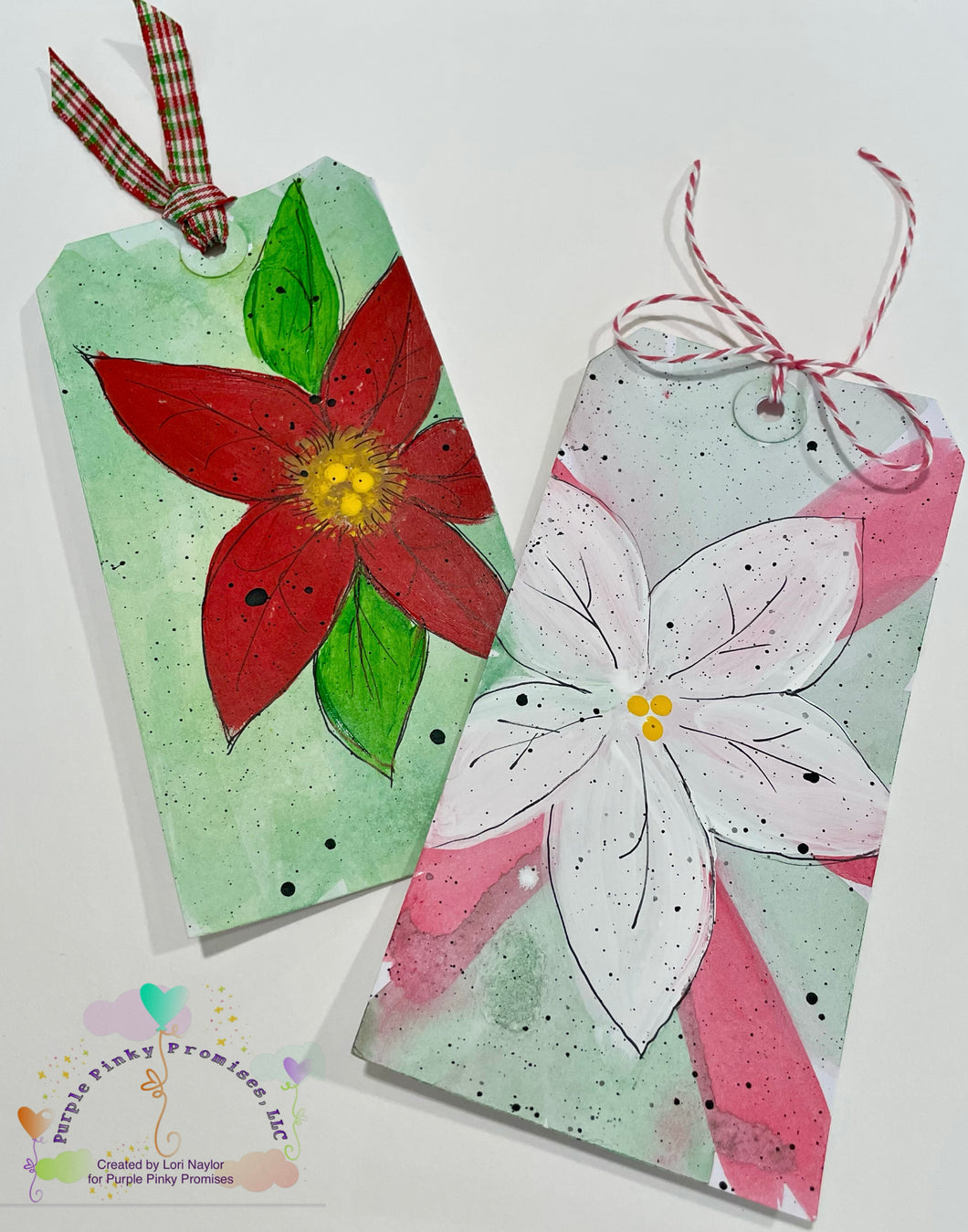Christmas Tag Class: Friday, December 12th Choose between 11am-1pm or 2pm-4pm