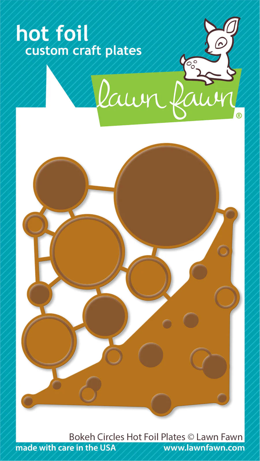 Hot Foil: Lawn Fawn-Bokeh Circles Hot Foil Plates