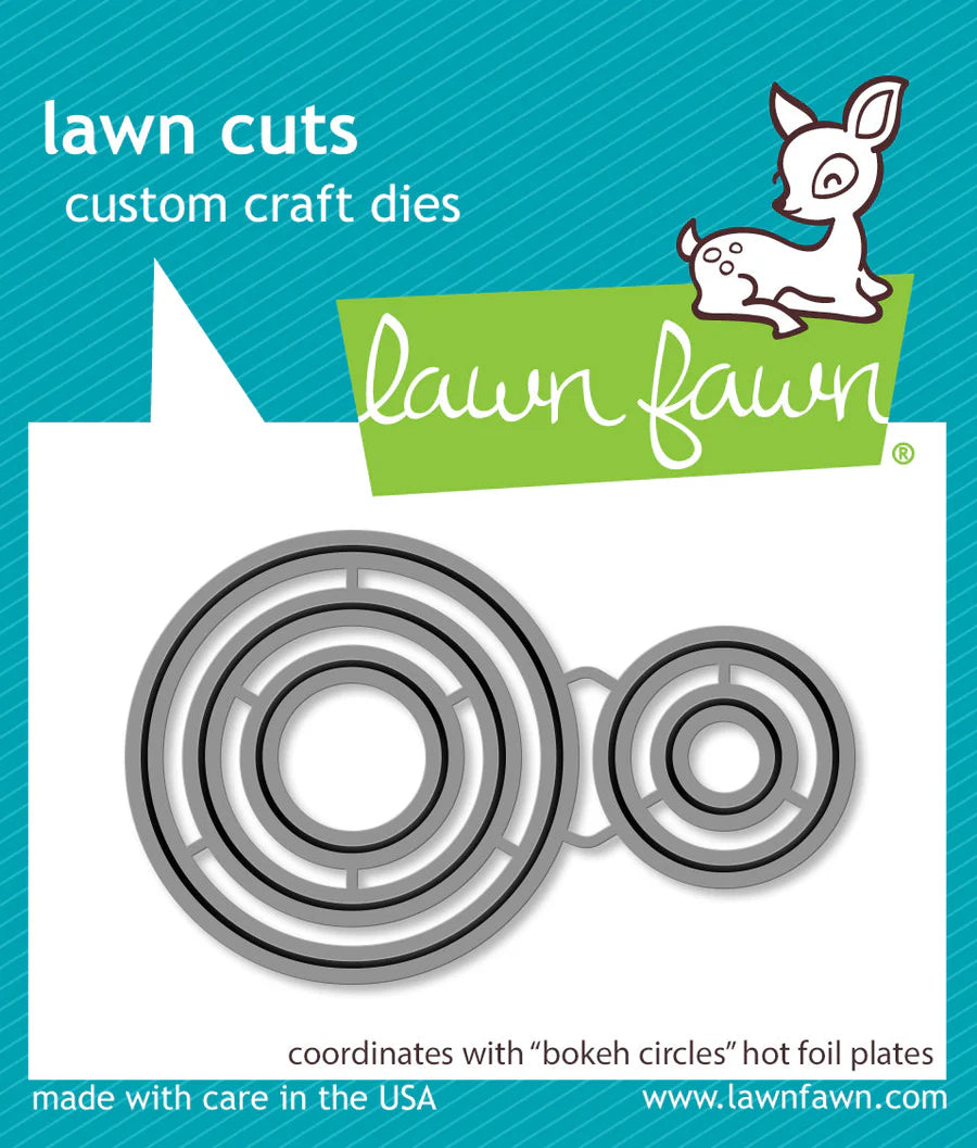 Dies: Lawn Fawn-Bokeh Circles Hot Foil Plates