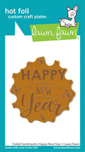 Load image into Gallery viewer, Hot Foil: Lawn Fawn-Foiled Sentiments: Happy New Year
