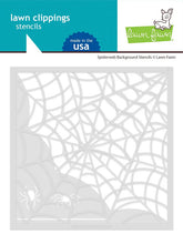 Load image into Gallery viewer, Stencils: Lawn Fawn-Spiderweb Background Stencils
