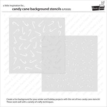 Load image into Gallery viewer, Stencils: Lawn Fawn-Candy Cane Background
