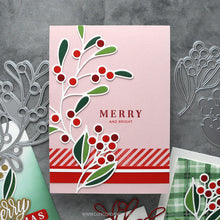 Load image into Gallery viewer, Stamps: Kristina Werner with Concord &amp; 9th-MERRY GREETINGS BUILDER STAMP SET
