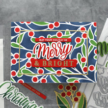 Load image into Gallery viewer, Stamps: Kristina Werner with Concord &amp; 9th-MERRY GREETINGS BUILDER STAMP SET
