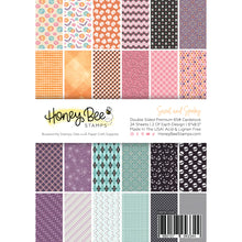 Load image into Gallery viewer, 6x8.5 Paper: Honey Bee Stamps-Sweet &amp; Spooky Paper Pad 6x8.5 - 24 Double Sided Sheets
