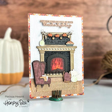 Load image into Gallery viewer, Dies: Honey Bee Stamps-Lovely Layers: Fireplace - Honey Cuts
