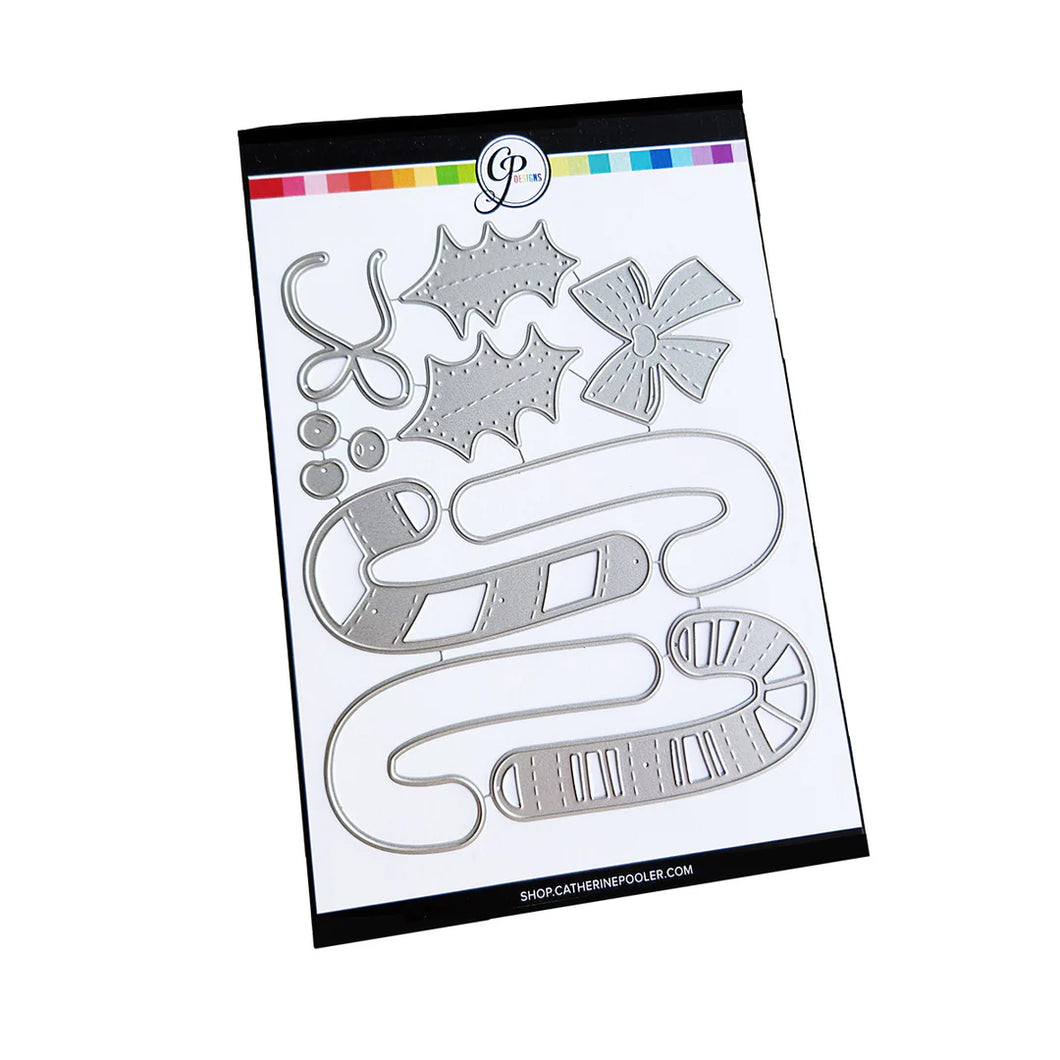 Dies: Catherine Pooler Designs-Candy Cane Christmas Dies