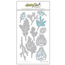 Load image into Gallery viewer, Dies: Honey Bee Stamps-Lovely Layers: Winter Greenery
