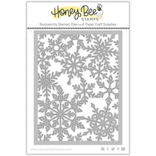 Load image into Gallery viewer, Dies: Honey Bee Stamps-Pierced Fancy Flakes Cover Plate
