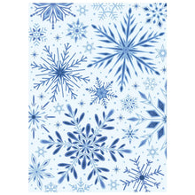 Load image into Gallery viewer, Embossing Folders: Honey Bee Stamps-Snowflakes - 3D Embossing Folder
