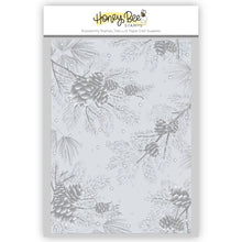 Load image into Gallery viewer, Embossing Folders: Honey Bee Stamps-Snowy Pines - 3D Embossing Folder
