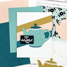 Load image into Gallery viewer, Embossing Folders: Concord &amp; 9th-Tea Blossom Embossing Folder
