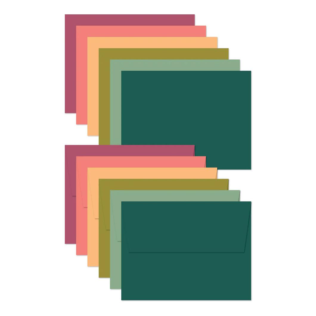 Envelopes: Concord & 9th-ENVELOPE ASSORTED PACK (2024 COLOR COLLECTION)