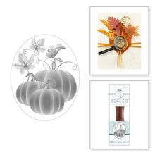 Load image into Gallery viewer, Wax Stamper: Spellbinders-Pumpkin Trio
