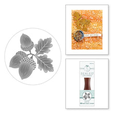 Load image into Gallery viewer, Wax Stamper: Spellbinders-Acorn Trio
