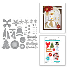 Load image into Gallery viewer, Dies: Spellbinders-CHRISTMAS WREATH ADD-ONS ETCHED DIES
