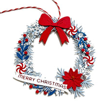 Load image into Gallery viewer, Dies: Spellbinders-CHRISTMAS WREATH ADD-ONS ETCHED DIES
