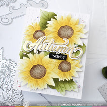 Load image into Gallery viewer, Stencils: Waffle Flower-Sunflower Cluster Stencil
