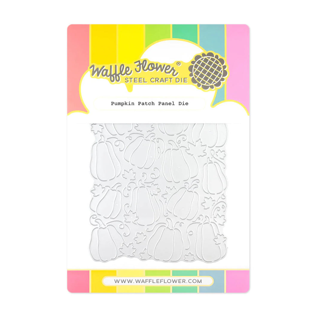 Dies: Waffle Flower-Pumpkin Patch Panel Die