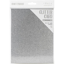 Load image into Gallery viewer, Specialty Paper: Craft Perfect-Glitter Cardstock - 8.5&quot;X11&quot;
