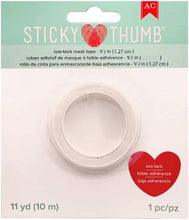 Load image into Gallery viewer, Adhesives: Sticky Thumb Low Tack Mask Tape 11 Yards
