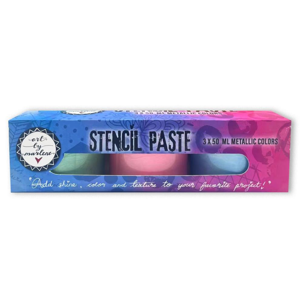 Embellishments: Art By Marlene Essentials Stencil Paste-Nr..07