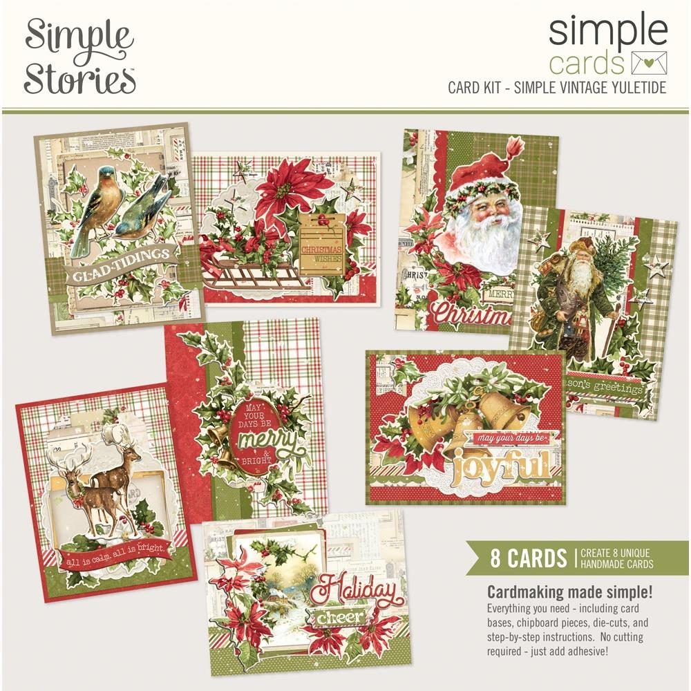 Card Kit: Simple Stories-Simple Cards Card Kit-Simple Vintage Yuletide