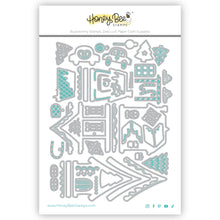 Load image into Gallery viewer, Dies: Honey Bee Stamps-Lovely Layers: Alice&#39;s Gingerbread Lane
