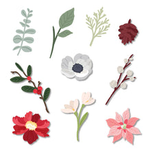 Load image into Gallery viewer, Dies: Honey Bee Stamps-Lovely Layers: Mini Holiday Florals
