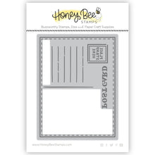 Load image into Gallery viewer, Dies: Honey Bee Stamps: Mini Postcard
