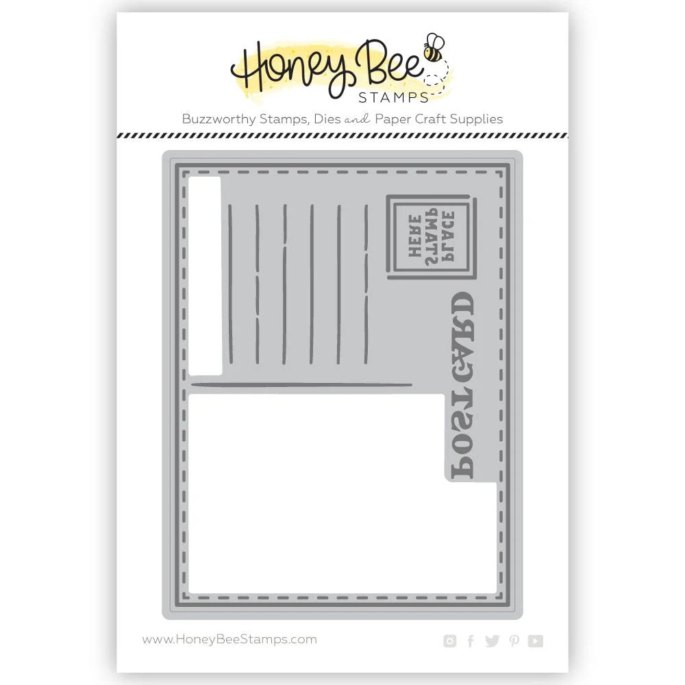 Dies: Honey Bee Stamps: Mini Postcard