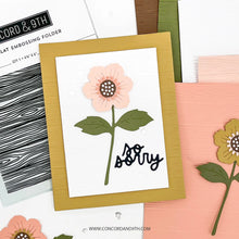 Load image into Gallery viewer, Embossing Folders: Concord &amp; 9th-Wood Slat Embossing Folder
