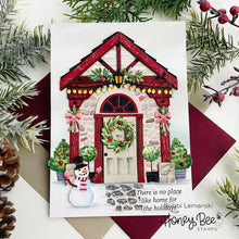 Load image into Gallery viewer, Dies: Honey Bee Stamps-Lovely Layers: Front Porch Holiday Add-On
