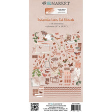 Load image into Gallery viewer, Embellishments: 49 And Market Laser Cut Out Elements-Color Swatch: Terracotta
