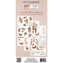 Load image into Gallery viewer, Embellishments: 49 And Market Rub-On Transfer Set-Color Swatch: Terracotta

