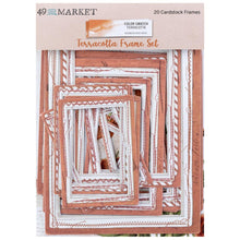 Load image into Gallery viewer, Embellishments: 49 And Market Frame Set-Color Swatch: Terracotta
