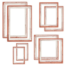 Load image into Gallery viewer, Embellishments: 49 And Market Frame Set-Color Swatch: Terracotta

