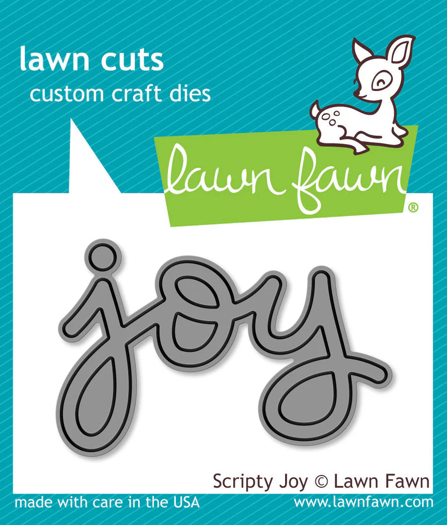 Dies: Lawn Fawn-Scripty Joy