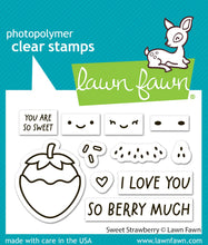 Load image into Gallery viewer, Stamps: Lawn Fawn-Sweet Strawberry
