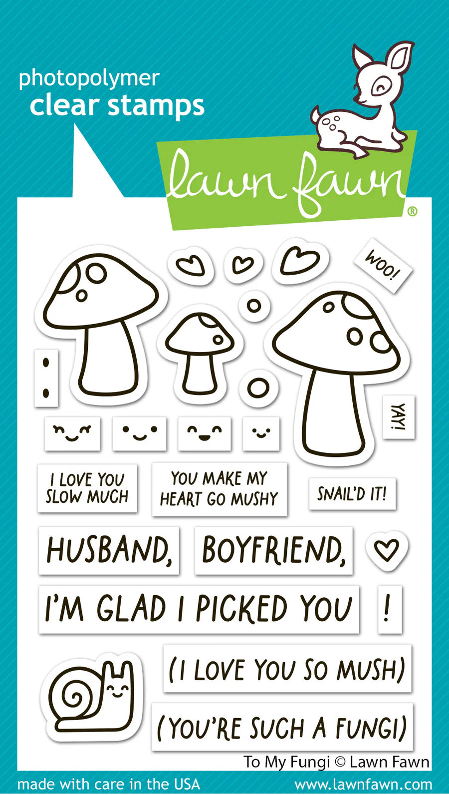 Stamps: Lawn Fawn-To My Fungi