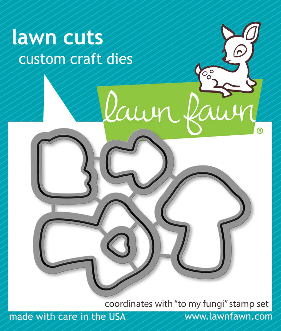 Dies: Lawn Fawn-To My Fungi