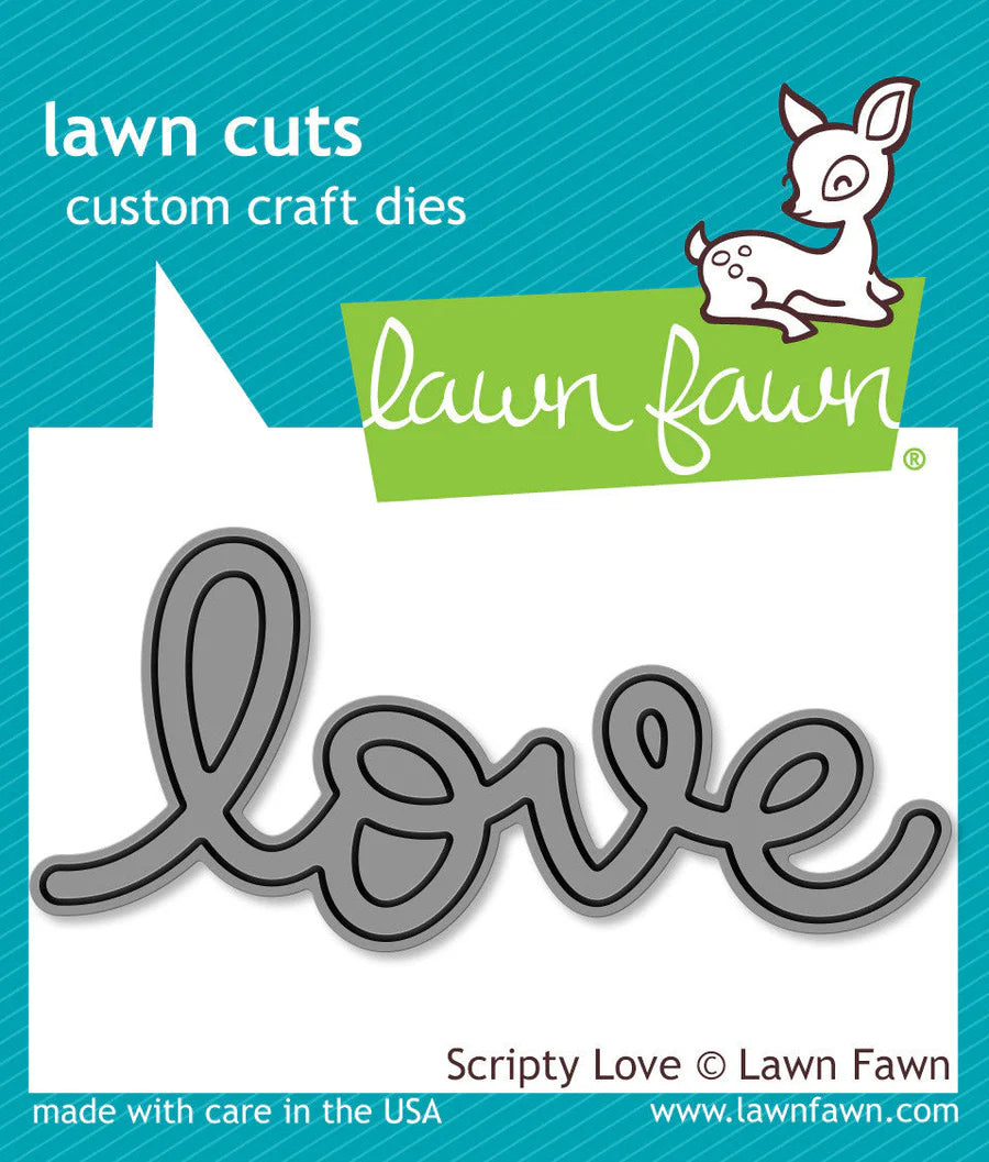 Dies: Lawn Fawn-Scripty Love